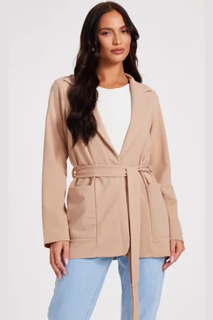 Quiz Tie Waist Blazer