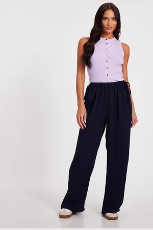 Quiz Tie Waist Palazzo Trousers