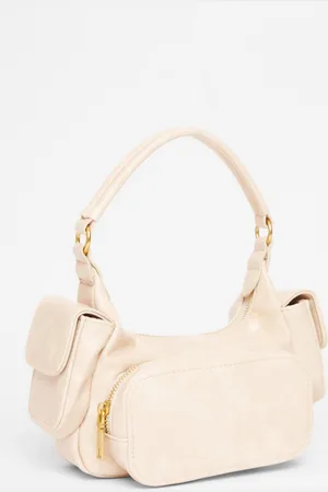 Quiz Faux Leather Mini Pocket Bag