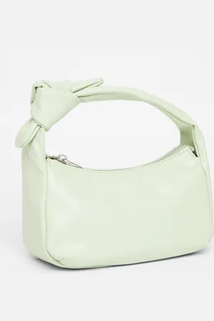 Quiz Knot Handle Shoulder Bag