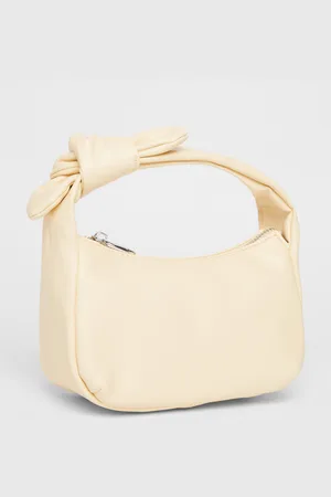 Quiz Knot Handle Shoulder Bag