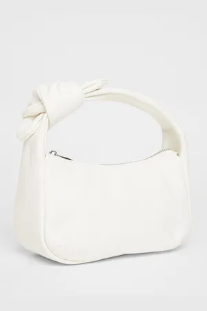 Quiz Knot Handle Shoulder Bag