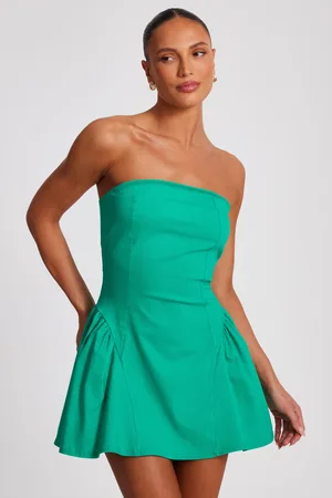 Quiz Bandeau Mini Dress
