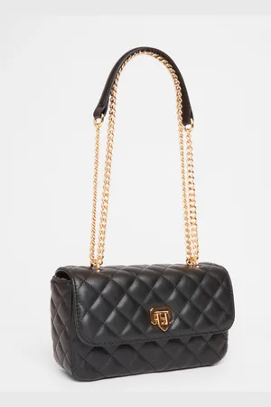 Quiz Quilted Cross Body Bag