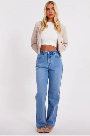 Quiz Ruffle Heart Jeans