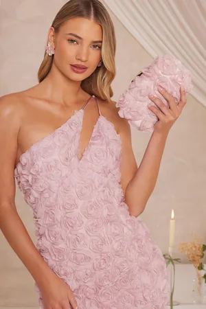 Quiz Organza Rose Box Bag