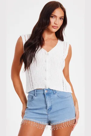 Quiz Embellished Shorts
