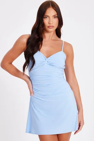 Quiz Knot Front Mini Dress