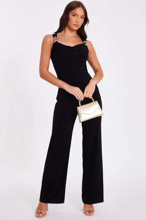 Quiz Buckle Detail Jumpsuit