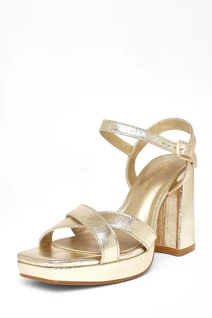 Quiz Wide Fit Platform Heels