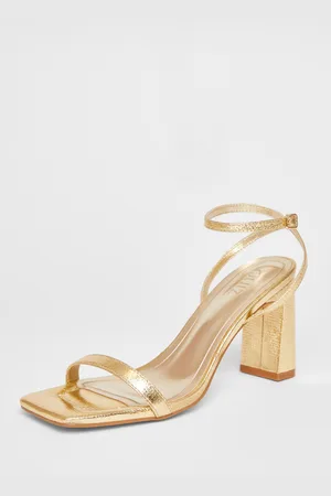 Quiz Barely There Block Heels