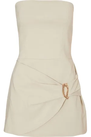 Quiz Gold Buckle Playsuit
