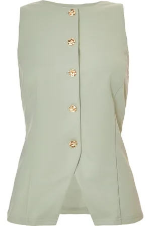 Quiz Button Front Waistcoat