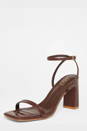 Quiz Barely There Block Heels