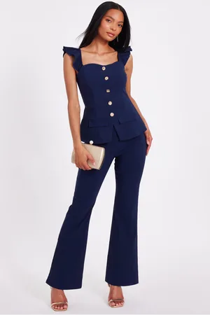 Quiz Frill Sleeve Jumpsuit