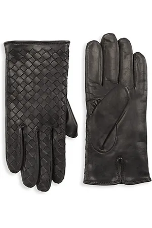 Saks Fifth Avenue Men Gloves - COLLECTION Woven Nappa Leather Gloves