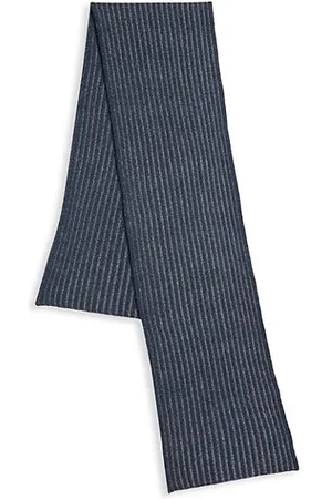Saks Fifth Avenue Men Scarves - COLLECTION Two-Tone Ribbed Wool Scarf