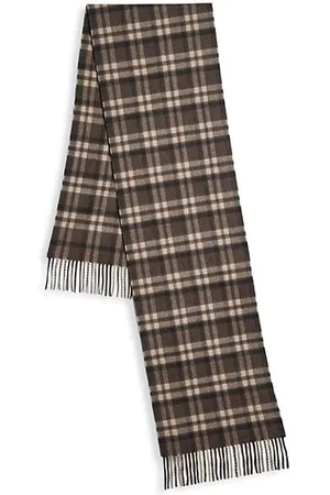 Saks Fifth Avenue COLLECTION Wool-Cashmere Blend Plaid Scarf