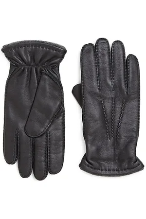 Saks Fifth Avenue Men Gloves - COLLECTION Deerskin Leather Gloves
