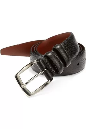 Saks Fifth Avenue COLLECTION Tumbled Leather Belt