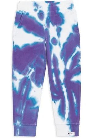 Worthy Threads Boys Neckties - Little Girl's & Girl's Tie-Dye Joggers
