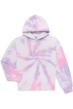Worthy Threads Girls Hoodies - Little Girl's & Girl's Tie-Dye Hoodie