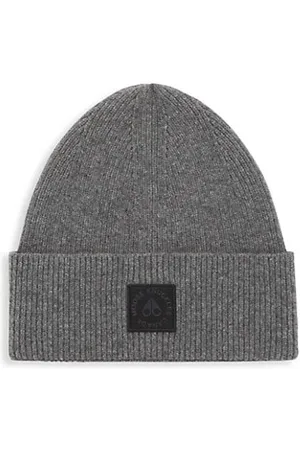 Moose Knuckles Men Beanies - Snowbank Cuffed Wool Beanie Hat