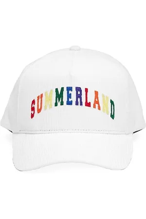 Nahmias Men Caps - Rainbow Summerland Corduroy Baseball Cap