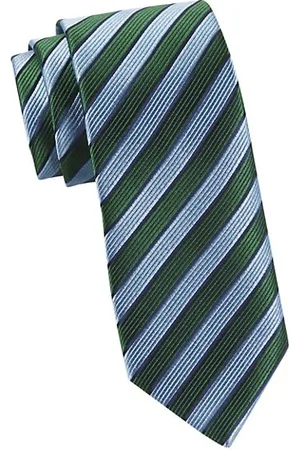 Charvet Men Neckties - Stripe Barrell Woven Silk Tie