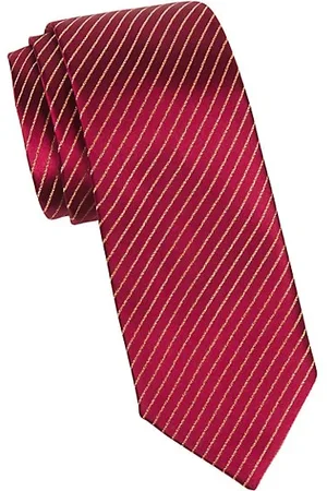 Charvet Pinstripe Woven Silk Tie