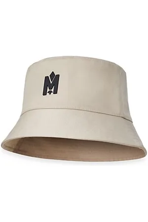 Mackage Men Hats - Logo-Adorned Woven Bucket Hat