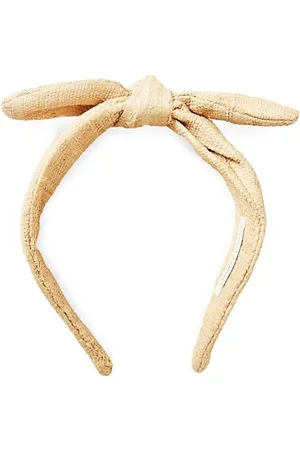 Loeffler Randall Bow Knot Raffia Headband