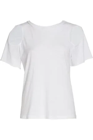 LnA Women Short Sleeve - Lali Shoulder Cut-Out T-Shirt