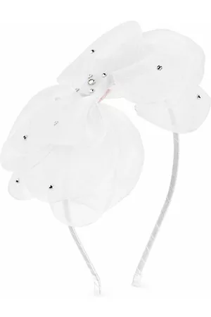 Bari Lynn Girls Headbands - Girl's Flower Bow Crystal Headband