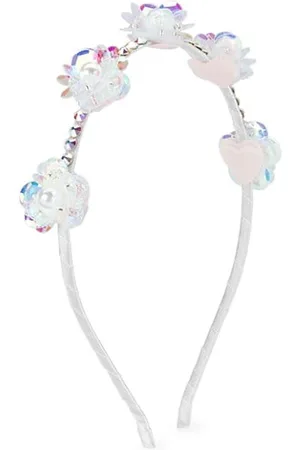 Bari Lynn Girls Headbands - Crystal Sequin Flower Headband