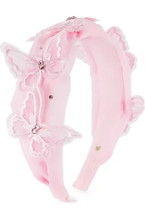 Bari Lynn Chiffon Butterfly Headband