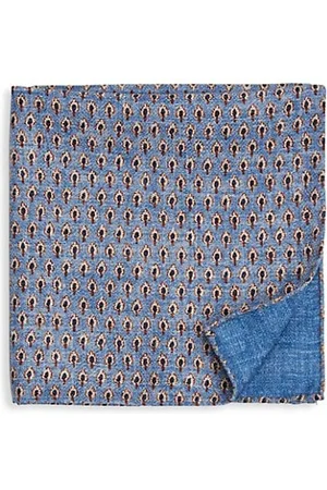 Saks Fifth Avenue Men Pocket Squares - COLLECTION Mini Tree Double-Sided Silk Pocket Square