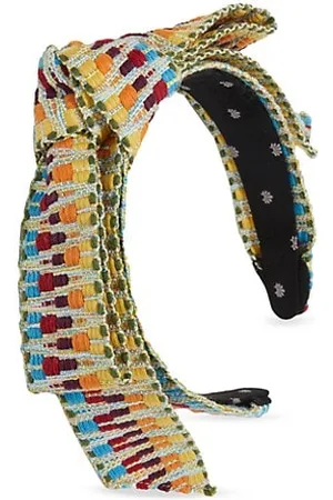 Lele Sadoughi Shirley Cotton-Blend Ribbon Headband