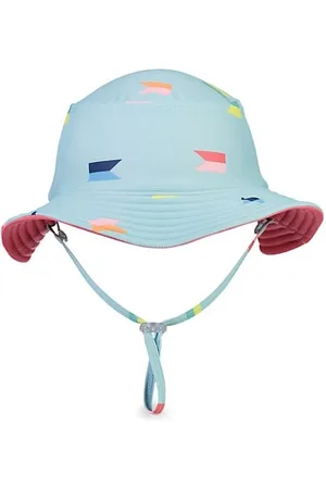 Snapper Rock Girl's Maritime Fliers Reversible Bucket Hat
