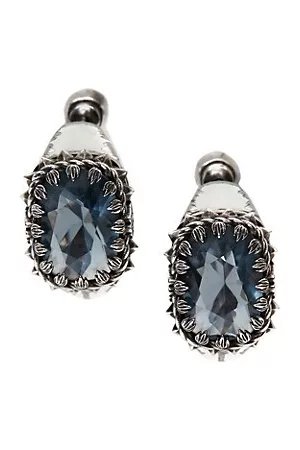 Alexander McQueen Enamel Jewelled Earrings - Farfetch