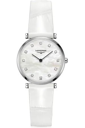 Longines Women Watches - Women La Grande Classique 29MM Diamond & Mother of Pearl Watch