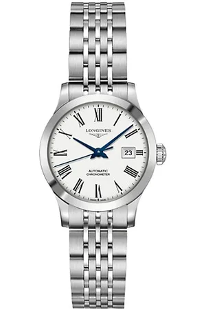 Longines Bracelets & Bangles - Record Collection 30MM Stainless Steel Bracelet Watch