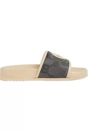 Diamond gucci hot sale flip flops