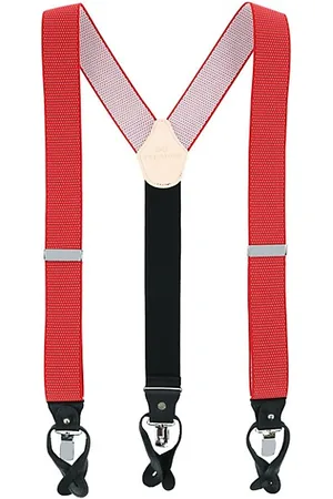 Trafalgar Men Bow Ties - Napier Elastic Convertible Suspenders