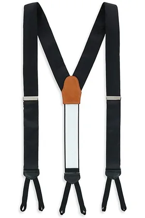Trafalgar Monte Bello Interlocked Silk Suspenders
