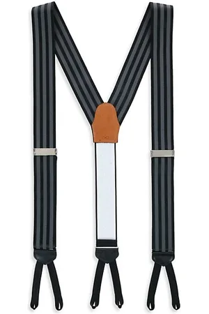 Trafalgar Astaire Grosgrain Striped Suspenders