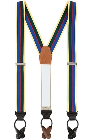 Trafalgar Men Bow Ties - Sumner Grosgrain Suspenders