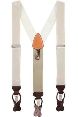Trafalgar Men Neckties - Classic Convertible Brace Suspenders
