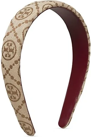 Tory Burch Headbands - T Monogram Canvas Headband