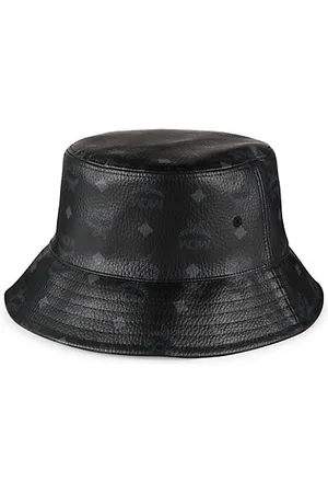MCM Men Hats - Visetos Monogram Bucket Hat